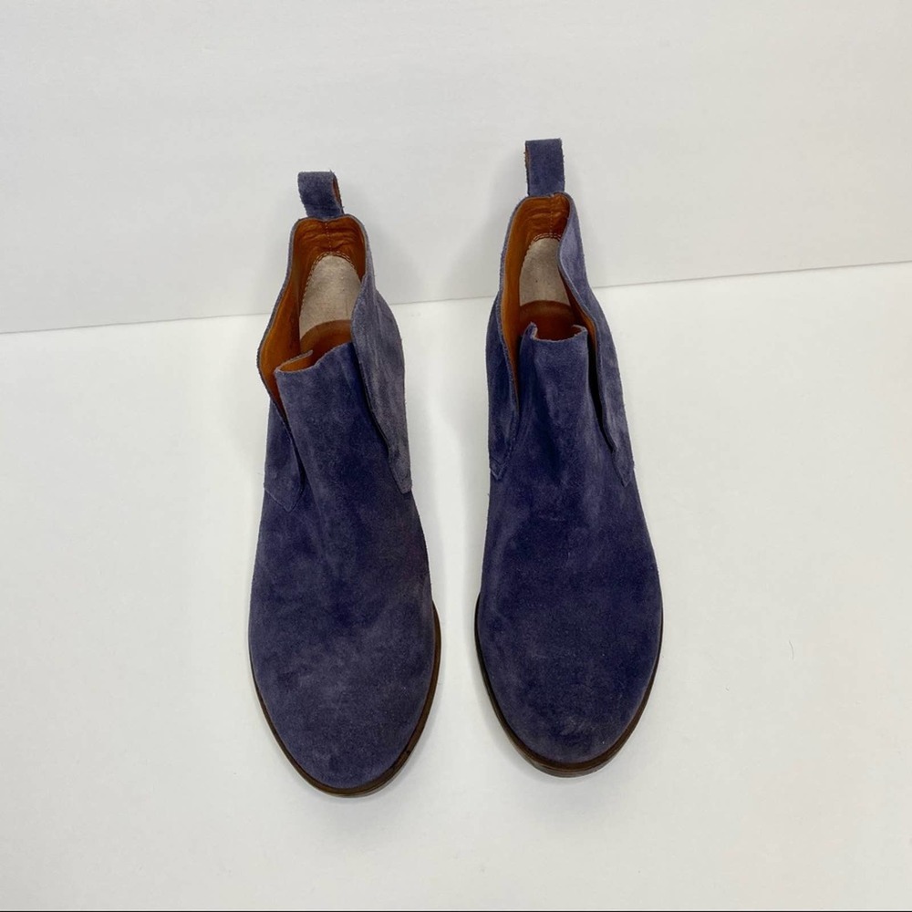 Lucky Brand Navy Booties Dianna Style Size 6 - Picture 4 of 7